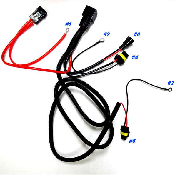 Hid Kit Relay Harness Install Guide